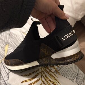 Louis Vuitton Black and Brown Sneakers